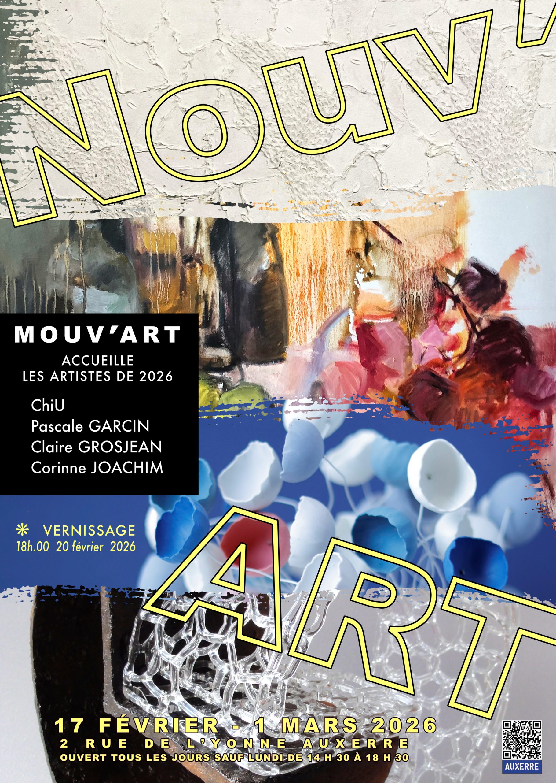 Mouv'ART accueille les artistes de 2026